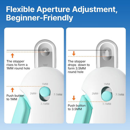 Adjustable Anti-Splash Cat Nail Clipper