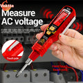 Smart Digital Voltage Tester Pen - Non-Contact AC Voltage Detector with LCD Display & Flashlight