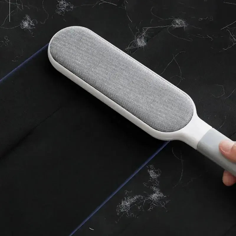 Eco-Friendly Double-Sided Pet Hair Remover - Reusable Lint & Fur Brush