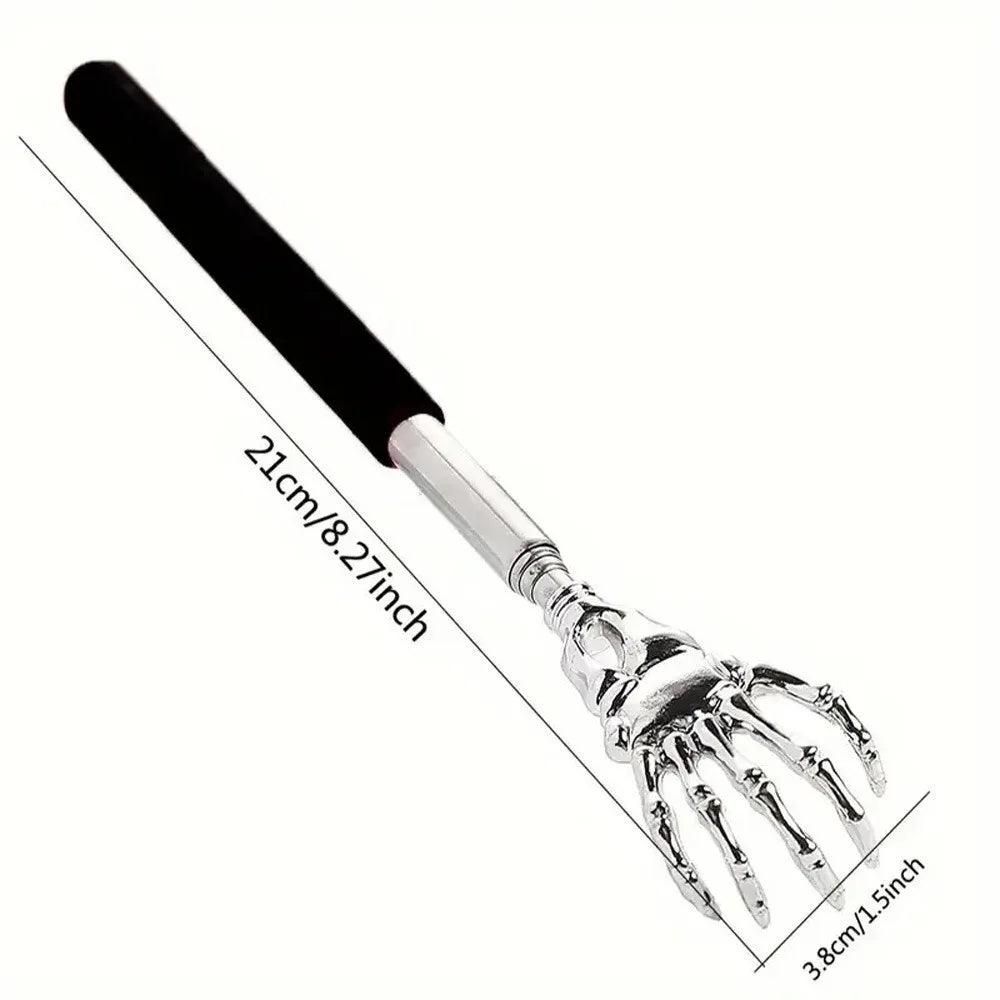 Extendable Stainless Steel Back Scratcher - Portable & Telescopic