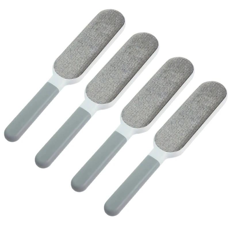 Eco-Friendly Double-Sided Pet Hair Remover - Reusable Lint & Fur Brush