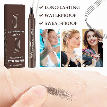 🔥LAST DAY - BUY 1 GET 1 FREE JUST $8.49 EACH🔥2026 Upgraded Natural Brows Eyebrow Pen ✅