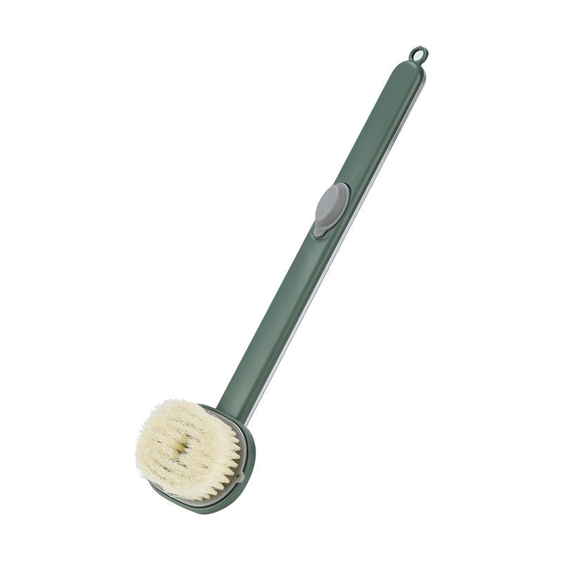 Brosse de massage et de nettoyage pour le bain à long manche