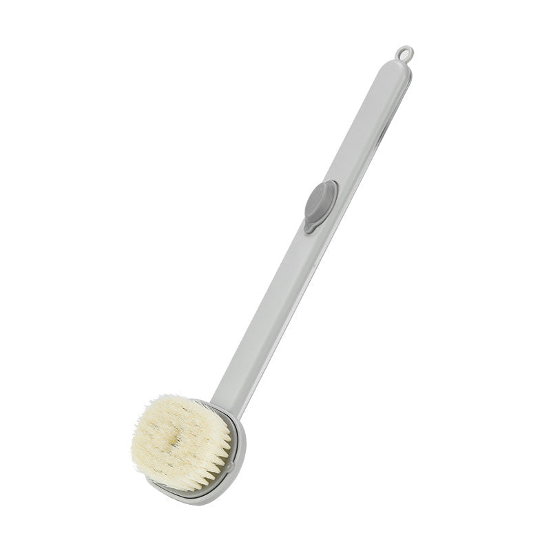 Brosse de massage et de nettoyage pour le bain à long manche