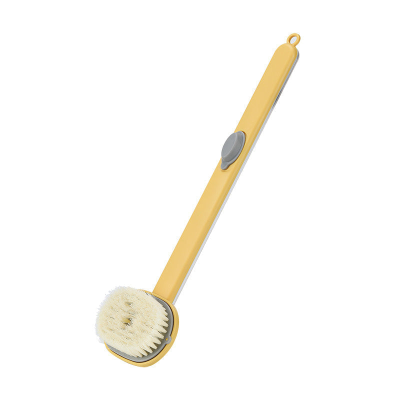 Brosse de massage et de nettoyage pour le bain à long manche