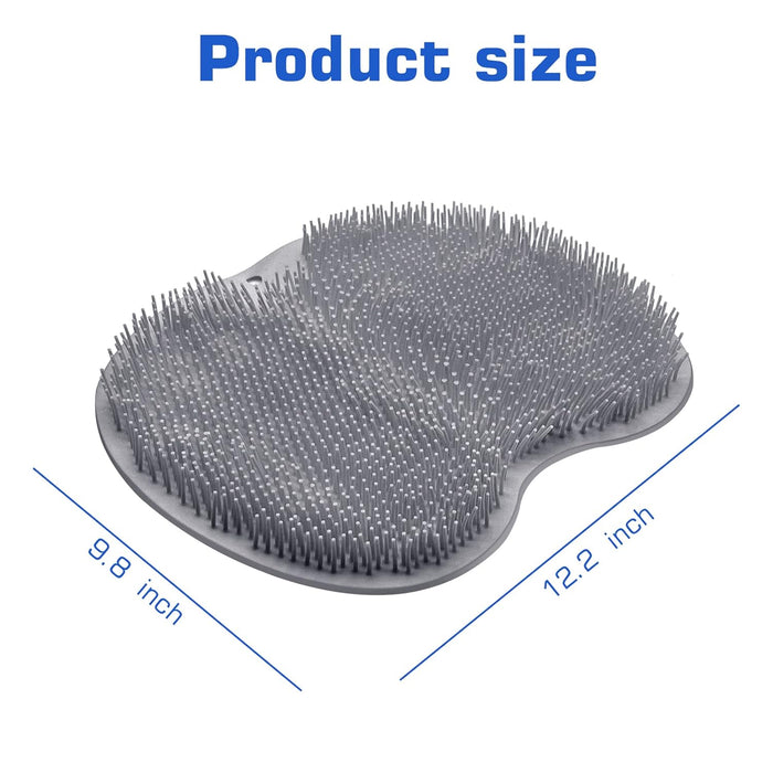 Nettoyant douche pieds et dos sans se pencher, Tapis antidérapant