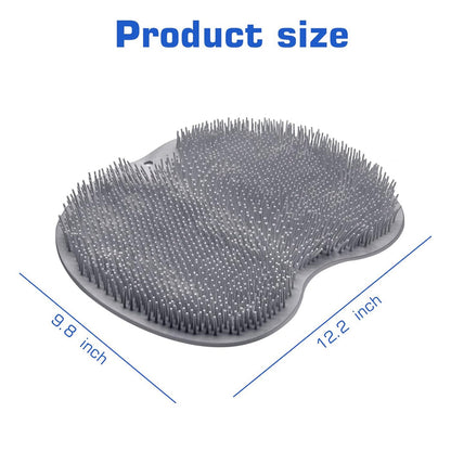 Nettoyant douche pieds et dos sans se pencher, Tapis antidérapant