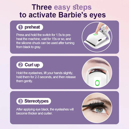 Electric Heated Lash Styler – Long-Lasting Lift in Seconds