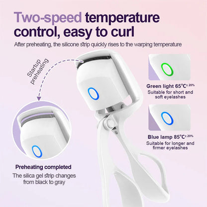 Electric Heated Lash Styler – Long-Lasting Lift in Seconds