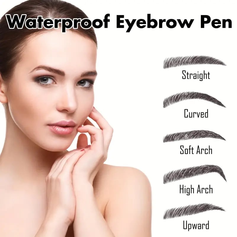 🔥LAST DAY - BUY 1 GET 1 FREE JUST $8.49 EACH🔥2026 Upgraded Natural Brows Eyebrow Pen ✅
