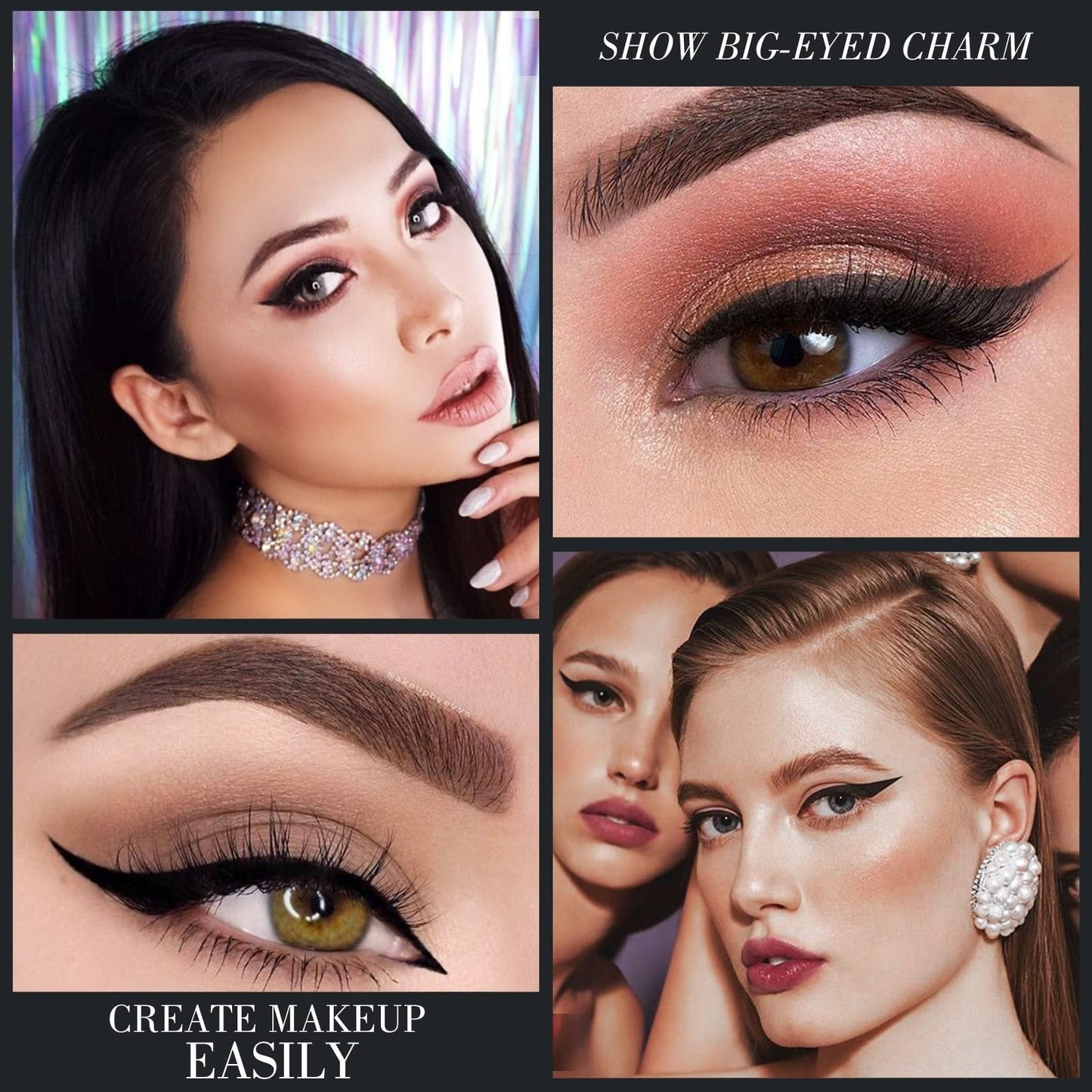 💜DERNIER JOUR - 1 ACHETÉ = 1 OFFERT SEULEMENT 9,49 $ CHACUN💜Gel Eyeliner Stylo - Eyeliner Formule Séchage Rapide